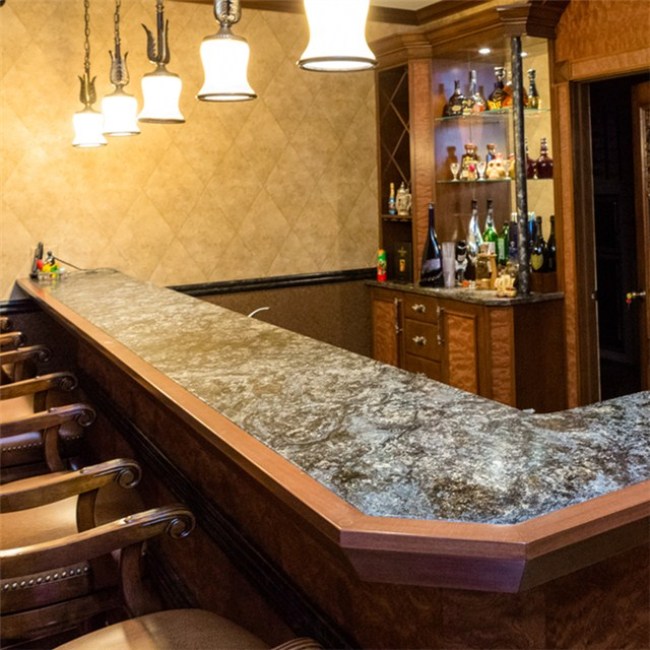 Granite bar tops for hotel and home